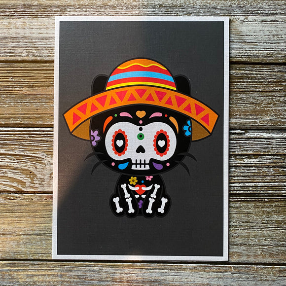 Day of the Dead Oliver Hamimo 5x7 Art Print