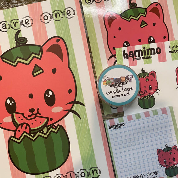 Watermelon Oliver Stationery Collection