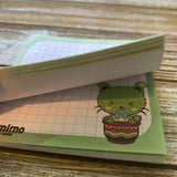 Cactus Oliver Sticky Note Pad