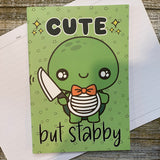 Cute Byt Stabby Theodore Honu Notebook