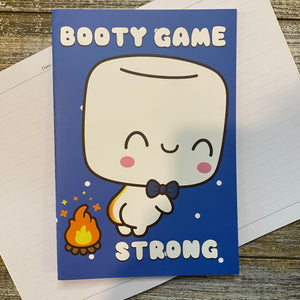 Booty Game Strong Seymour Puff Notebook