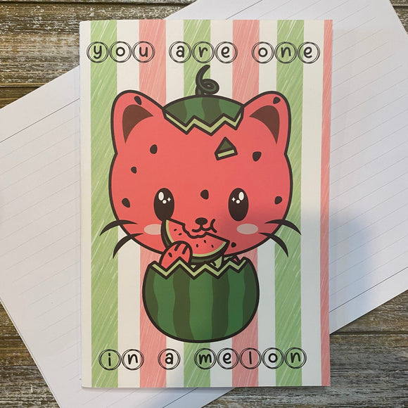 Watermelon Oliver Notebook