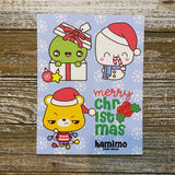 Hamimo Christmas Friends Postcard
