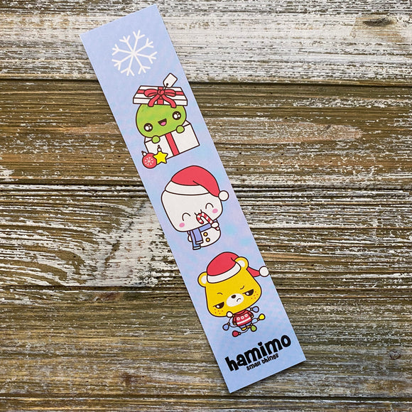 Hamimo Christmas Friends Bookmark