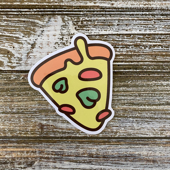 Pizza Vinyl Sticker