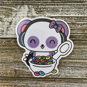 Hamimo Cereal Friends Madi Panda Vinyl Sticker