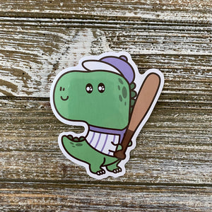 Teddy Rex Vinyl Sticker