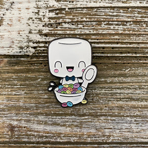 Hamimo Cereal Friends Seymour Puff Enamel Pin
