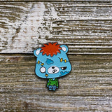 Zombie Chucks McGee Enamel Pin - Limited Edition 2021 Halloween Collection