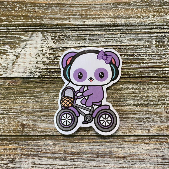 Hamimo Bike Friends Madi Panda Vinyl Sticker