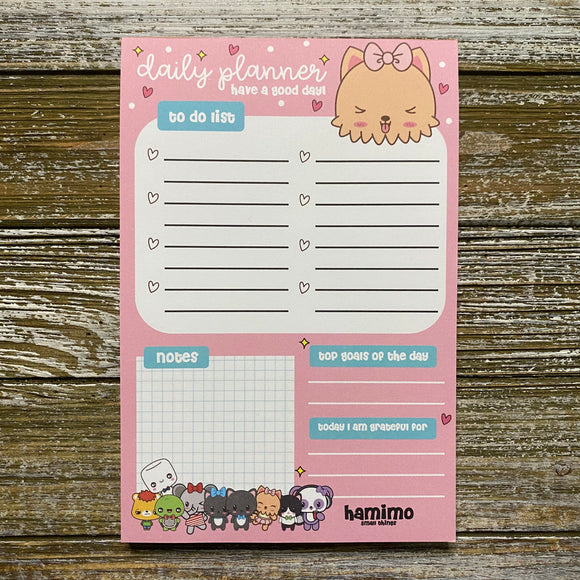 Bailey Hamimo Daily Planner Notepad